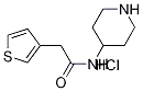 N-(piperidin-4-yl)-2-(thiophen-3-yl)acetamidehydrochloride Structure,1185307-09-8Structure