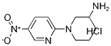 1-(5-Nitropyridin-2-yl)-3-piperidinamine hydrochloride Structure,1185309-50-5Structure