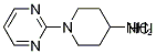 1-(Pyrimidin-2-yl)piperidin-4-aminehydrochloride Structure,1185309-58-3Structure