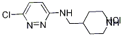 (6-Chloro-pyridazin-3-yl)-piperidin-4-ylmethyl-amine hydrochloride Structure,1185309-61-8Structure