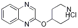 2-(Piperidin-4-yloxy)quinoxaline hydrochloride Structure,1185309-98-1Structure