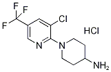 3-Chloro-5-trifluoromethyl-3,4,5,6-tetrahydro-2h-[1,2]bipyridinyl-4-ylamine hydrochloride Structure,1185310-97-7Structure