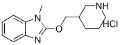 1-Methyl-2-(piperidin-3-ylmethoxy)-1h-benzoimidazole hydrochloride Structure,1185311-12-9Structure