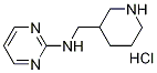 Piperidin-3-ylmethyl-pyrimidin-2-yl-amine hydrochloride Structure,1185312-31-5Structure