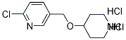 2-Chloro-5-(piperidin-4-yloxymethyl)-pyridine dihydrochloride Structure,1185312-88-2Structure