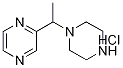 2-(1-Piperazin-1-yl-ethyl)-pyrazine hydrochloride Structure,1185313-41-0Structure