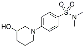 4-(3-Hydroxypiperidin-1-yl)-n,n-dimethyl benzenesulfonamide Structure,1185313-49-8Structure