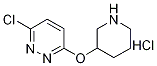 3-Chloro-6-(piperidin-3-yloxy)-pyridazine hydrochloride Structure,1185313-93-2Structure