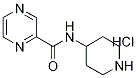 N-(piperidin-4-yl)pyrazine-2-carboxamidehydrochloride Structure,1185316-41-9Structure