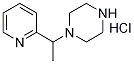 1-(1-Pyridin-2-yl-ethyl)-piperazine hydrochloride Structure,1185318-11-9Structure