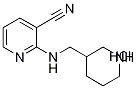 2-[(Piperidin-3-ylmethyl)-amino]-nicotinonitrile hydrochloride Structure,1185319-20-3Structure