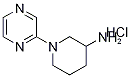 1-Pyrazin-2-yl-piperidin-3-ylamine hydrochloride Structure,1185319-30-5Structure