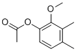 Acetic acid 2-methoxy-3,4-dimethyl-phenyl ester Structure,118538-98-0Structure