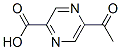 5-Acetyl-pyrazinecarboxylic acid Structure,118543-96-7Structure