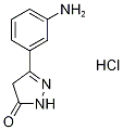 5-(3-Aminophenyl)-2,4-dihydro-3H-pyrazol-3-one hydrochloride Structure,1185508-90-0Structure