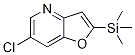 6-Chloro-2-(trimethylsilyl)furo[3,2-b]pyridine Structure,1186310-77-9Structure