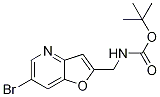 Tert-butyl (6-bromofuro[3,2-b]pyridin-2-yl)-methylcarbamate Structure,1186310-86-0Structure