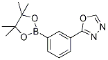 2-(3-(4,4,5,5-Tetramethyl-1,3,2-dioxaborolan-2-yl)phenyl)-1,3,4-oxadiazole Structure,1186334-84-8Structure