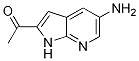 1-(5-Amino-1h-pyrrolo[2,3-b]pyridin-2-yl)-ethanone Structure,1186502-34-0Structure