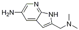 1H-pyrrolo[2,3-b]pyridine-2-methanamine, 5-amino-n,n-dimethyl- Structure,1186502-43-1Structure