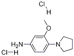 3-Methoxy-4-(1-pyrrolidinyl)benzenamine dihydrochloride Structure,1186663-17-1Structure