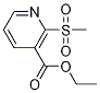 2-(Methylsulfonyl)-3-Pyridinecarboxylic acid ethyl ester Structure,1186663-29-5Structure