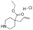 4-烯丙基-4-哌啶羧酸乙酯鹽酸鹽結構式_1186663-51-3結構式