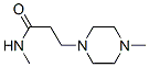 1-Piperazinepropanamide,n,4-dimethyl-(9ci) Structure,118699-19-7Structure