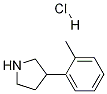 3-(2-Methylphenyl)pyrrolidine hydrochloride Structure,1187172-23-1Structure