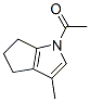 Cyclopenta[b]pyrrole, 1-acetyl-1,4,5,6-tetrahydro-3-methyl-(9ci) Structure,118718-53-9Structure