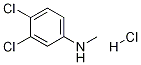 N-methyl-3,4-dichloroaniline hcl Structure,1187385-65-4Structure