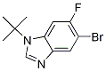 5-Bromo-1-tert-butyl 6-fluorobenzoimidazole Structure,1187385-67-6Structure