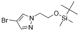 4-Bromo-1-(2-(t-butyl dimethylsilyloxy)ethyl)pyrazole Structure,1187385-84-7Structure