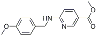 Methyl 6-(4-methoxybenzylamino)nicotinate Structure,1187385-93-8Structure