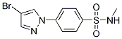 N-methyl4-(4-bromopyrazol-1-yl)benzenesulfonamide Structure,1187385-99-4Structure