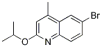 6-Bromo-2-isopropoxy-4-methylquinoline Structure,1187386-11-3Structure