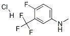 N-methyl-4-fluoro-3-(trifluoromethyl)aniline hcl Structure,1187386-25-9Structure