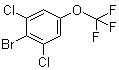 2,6-Dichloro-4-(trifluoromethoxy)bromobenzene Structure,118754-55-5Structure