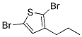 2,5-Dibromo-3-propylthiophene Structure,1187577-36-1Structure