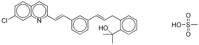 Des[3-[[(1-carboxymethyl)cyclopropyl]methyl]thio]-2-propenyl montelukast mesylate Structure,1187586-82-8Structure