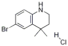 6-Bromo-4,4-dimethyl-1,2,3,4-tetrahydro-quinoline hydrochloride Structure,1187830-63-2Structure