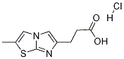 2-Methyl-imidazo[2,1-b]thiazole-6-propanoic acid hydrochloride Structure,1187830-75-6Structure