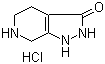 1,2,4,5,6,7-Hexahydropyrazolo[3,4-c]pyridin-3-one hcl Structure,1187830-91-6Structure