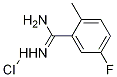 5-Fluoro-2-methyl-benzamidinehydrochloride Structure,1187930-24-0Structure