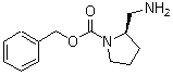 (2R)-2-(aminomethyl)-1-pyrrolidinecarboxylic acid, phenylmethyl ester Structure,1187931-23-2Structure