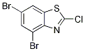 4,6-Dibromo-2-chlorobenzo[d]thiazole Structure,1188141-65-2Structure