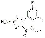 Ethyl2-amino-4-(3,5-difluorophenyl)thiazole-5-carboxylate Structure,1188151-91-8Structure