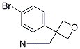 2-(3-(4-Bromophenyl)oxetan-3-yl)acetonitrile Structure,1188264-62-1Structure