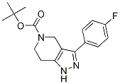 Tert-butyl 3-(4-fluorophenyl)-6,7-dihydro-1h-pyrazolo[4,3-c]pyridine-5(4h)-carboxylate Structure,1188265-33-9Structure