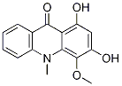 1,3-Dihydroxy-4-methoxy-10-methylacridin-9(10H)-one Structure,1189362-86-4Structure